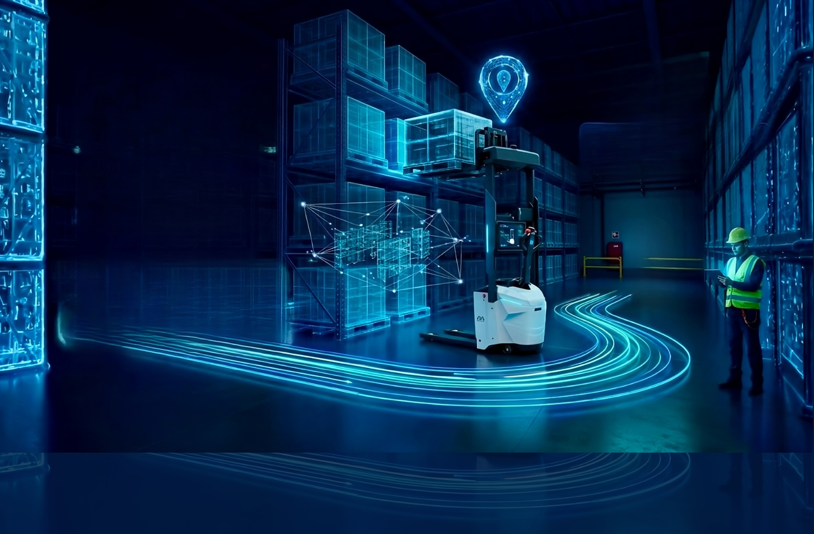 LOGÍSTICA AUTÓNOMA AMRs - ROBOT MOVIBLE AUTÓNOMO